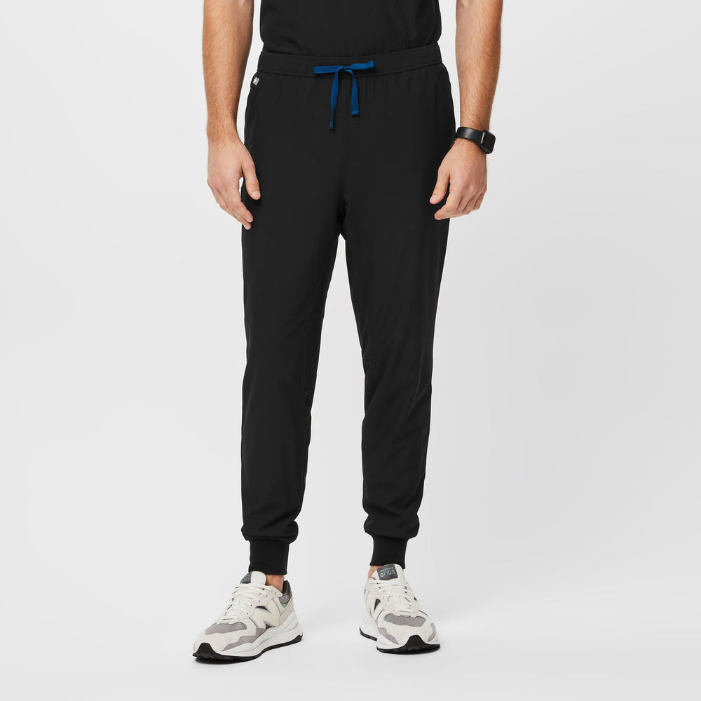 men's Black Slim Tansen™ FREEx™ Lined - Tall Jogger Scrub Pant