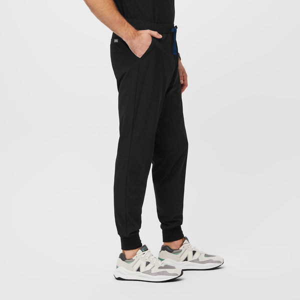men's Black Slim Tansen™ FREEx™ Lined - Jogger Scrub Pant