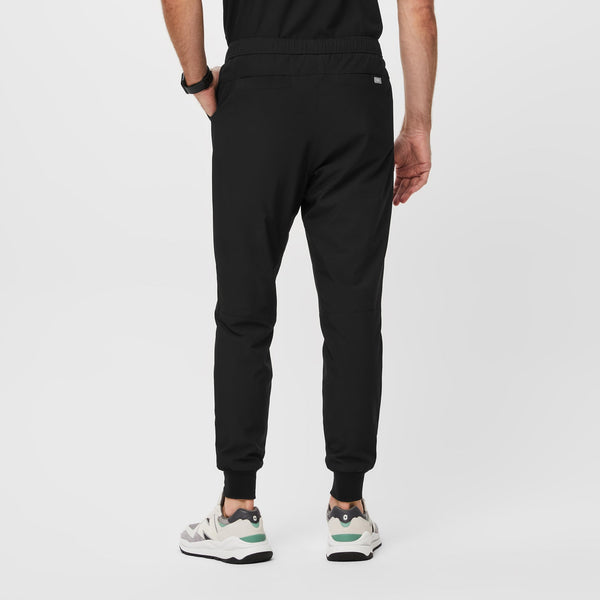 men's Black Slim Tansen™ FREEx™ Lined - Short Jogger Scrub Pant