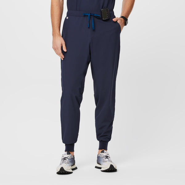 men's Navy Tansen™ FREEx™ Lined - Short Jogger Scrub Pant