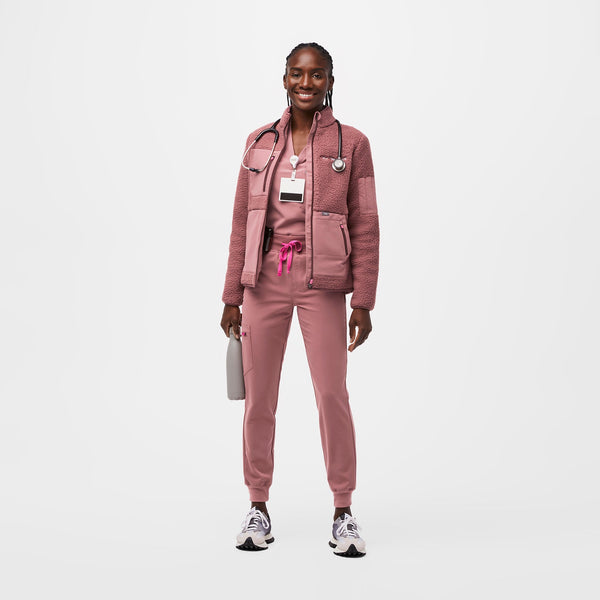 women's Mauve Zamora™ High-Rise - Tall Jogger Scrub Pant