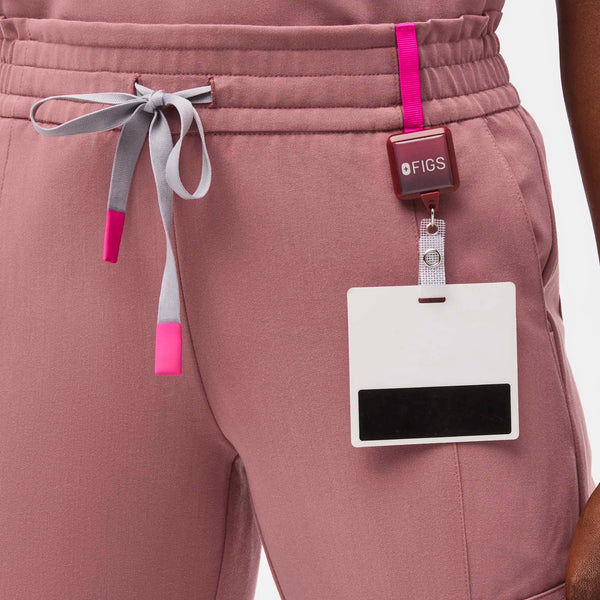 women's Mauve Lesage -  Jogger Scrub Pant