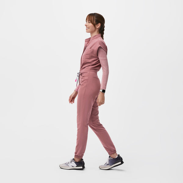 women's Mauve Rafaela Cargo - ScrubJumpsuit™