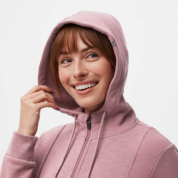 women's Mineral Mauve Essential Hoodie