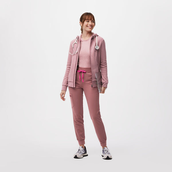 women's Mineral Mauve Essential Hoodie
