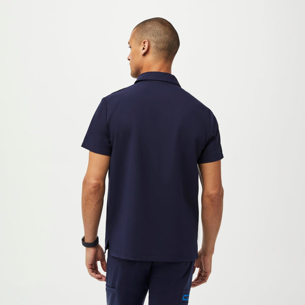 men's Navy Performance Dothan - Contrast ScrubPolo™