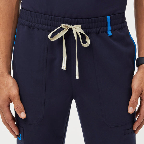 men's Navy Performance Apac - Contrast Scrub Pant