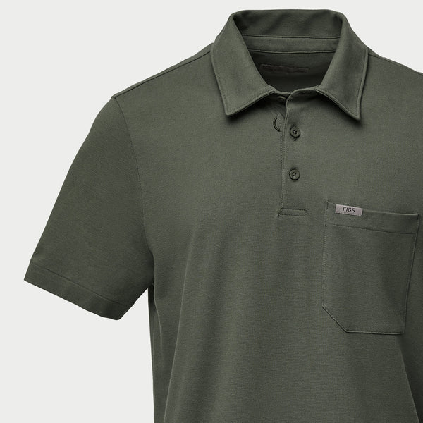 Embroidery: Washed Olive