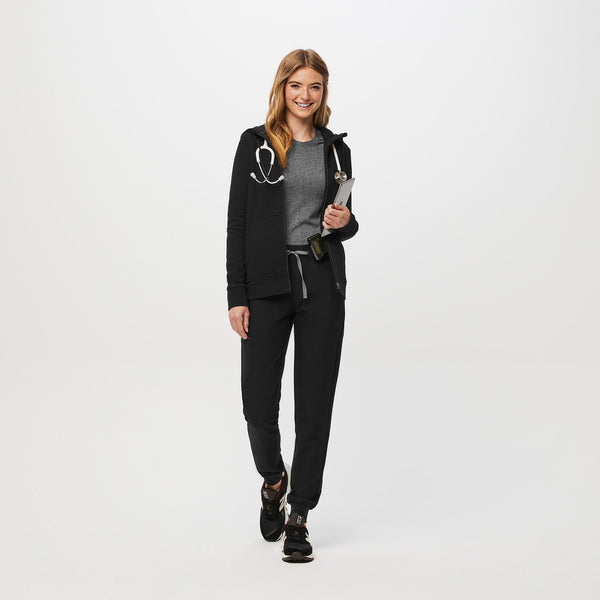 women's Black On-Shift™ Full-Zip - Hoodie