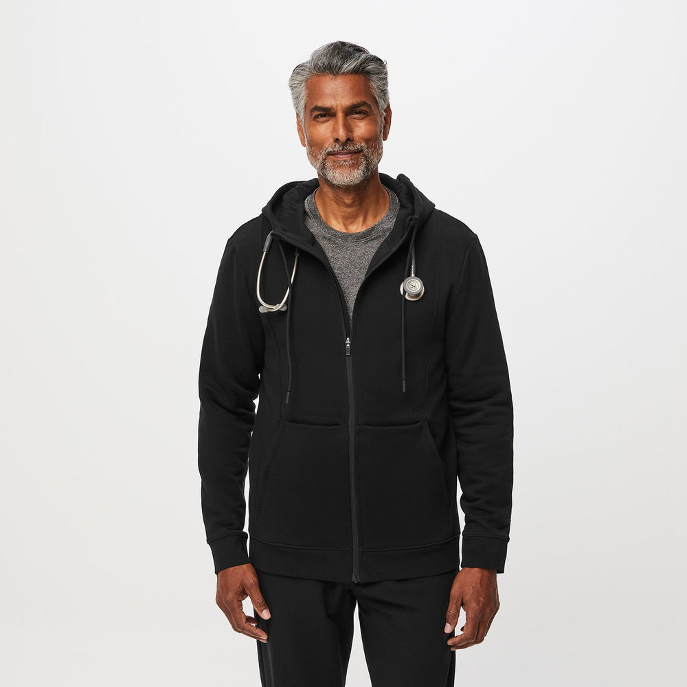 men's Black On-Shift™ Full-Zip - Hoodie