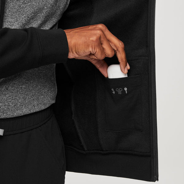 men's Black On-Shift™ Full-Zip - Hoodie