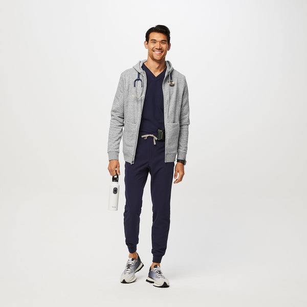 men's Heather Grey On-Shift™ Full-Zip - Hoodie