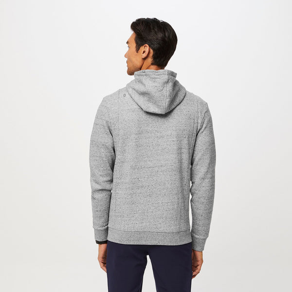 men's Heather Grey On-Shift™ Full-Zip - Hoodie