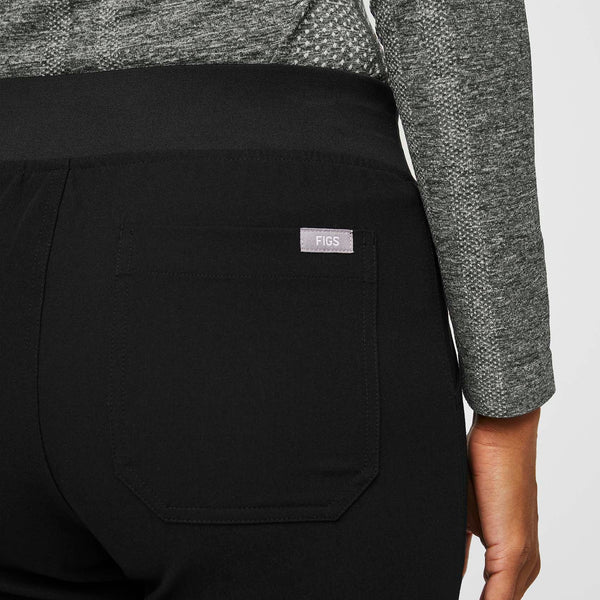 women's Black Yola Slim -  Scrub Pant 2.0™