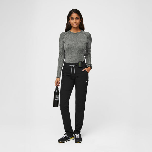 women's Black Yola Slim -  Scrub Pant 2.0™