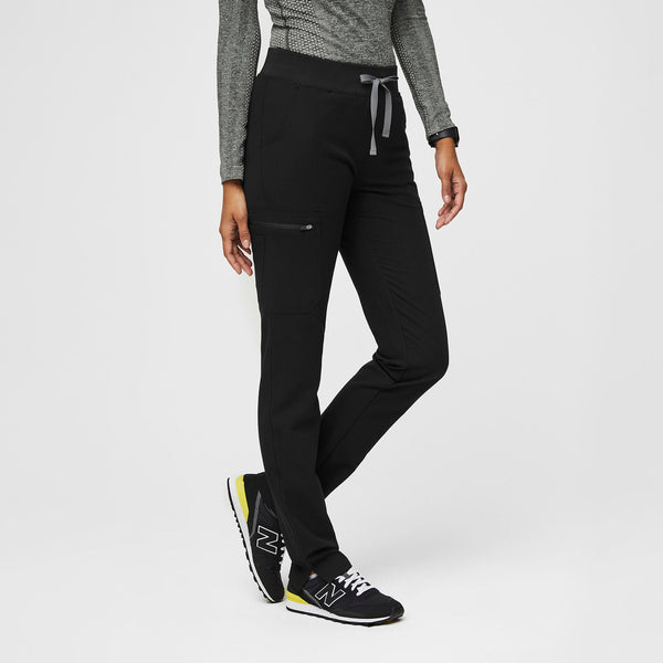 women's Black Yola Slim -  Scrub Pant 2.0™