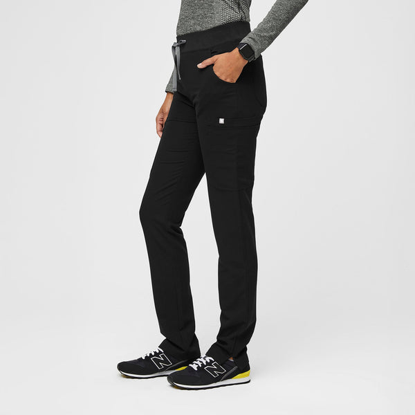 women's Black Yola Slim -  Scrub Pant 2.0™