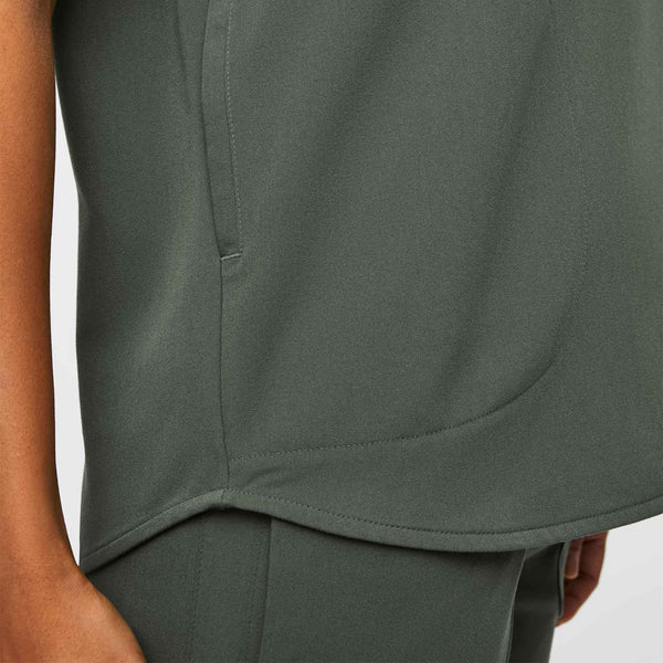 women's Moss Rafaela™ - Oversized  Scrub Top (3XL - 6XL)