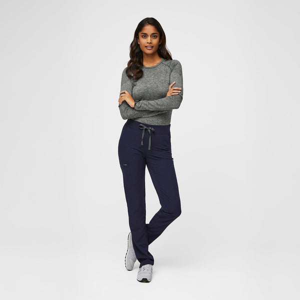 women's Navy Yola Slim - Tall  Scrub Pant 2.0™