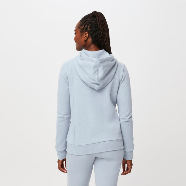 women's Dusty Blue Essential Hoodie