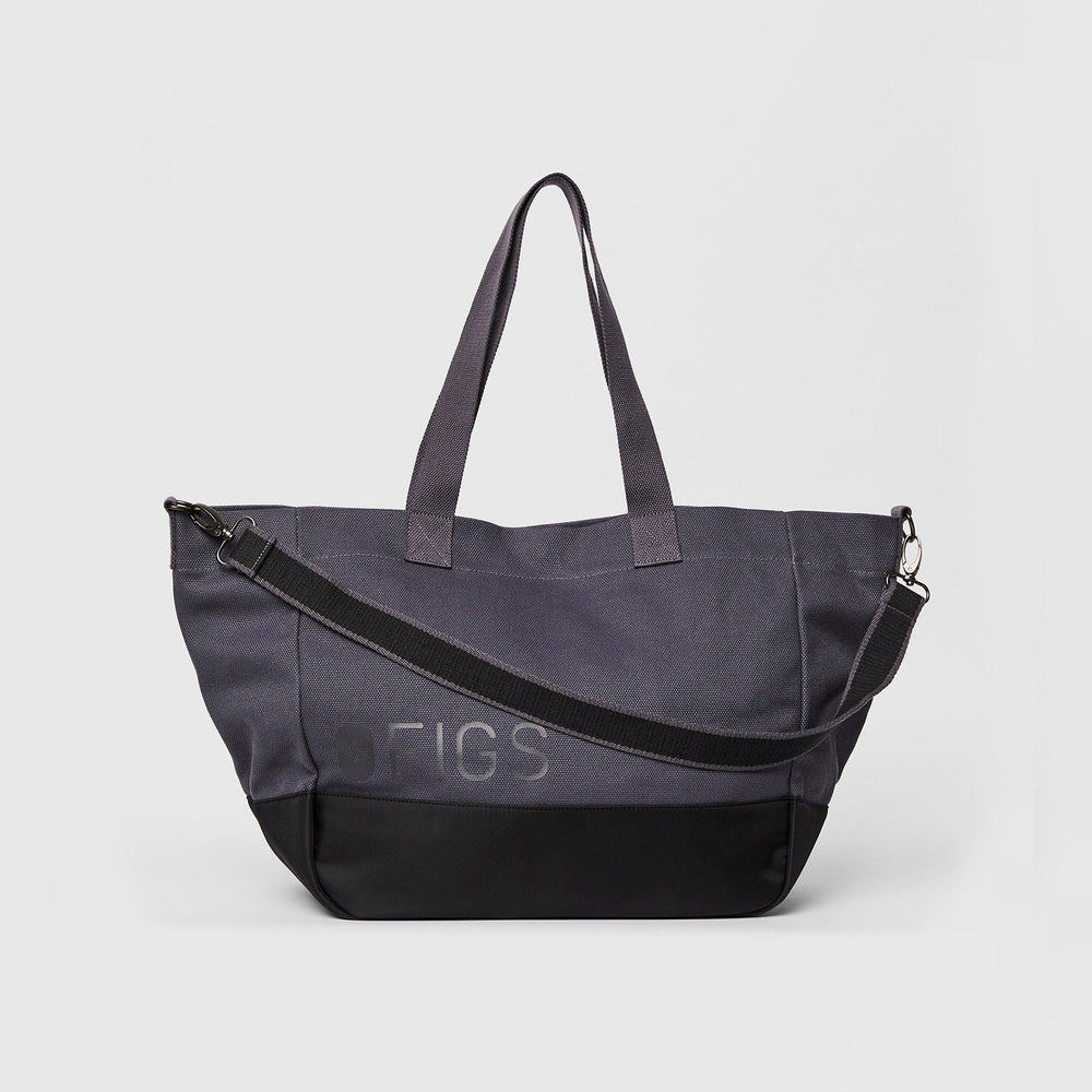 Charcoal Laminated Tote