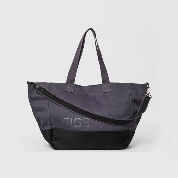 Charcoal Laminated Tote