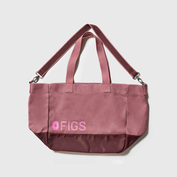 Mauve Laminated Tote