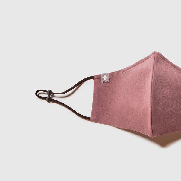 Mauve Woven Adjustable Mask