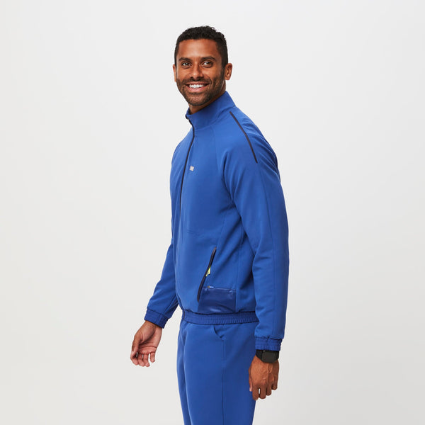 men's Winning Blue Cobaki - Performance Scrub Jacket