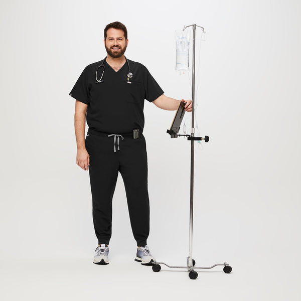men's Black Tansen™ - Tall Jogger Scrub Pant (3XL - 6XL)