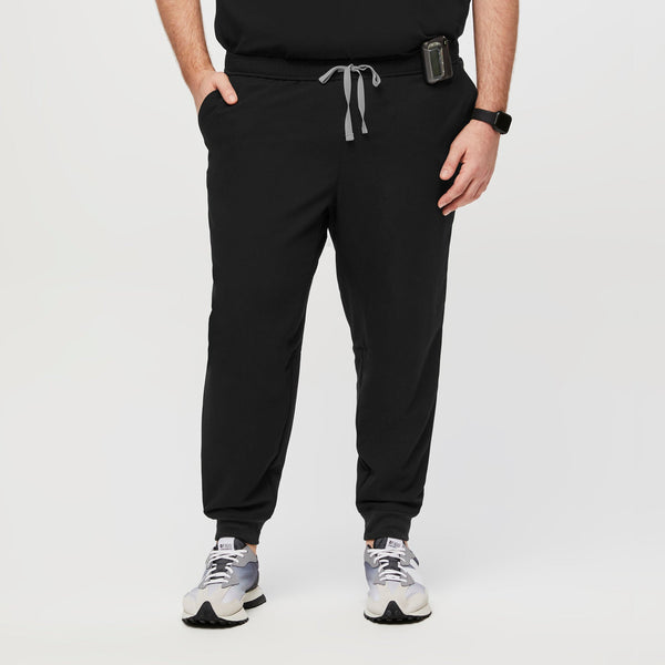 men's Black Tansen™ - Short Jogger Scrub Pant (3XL - 6XL)