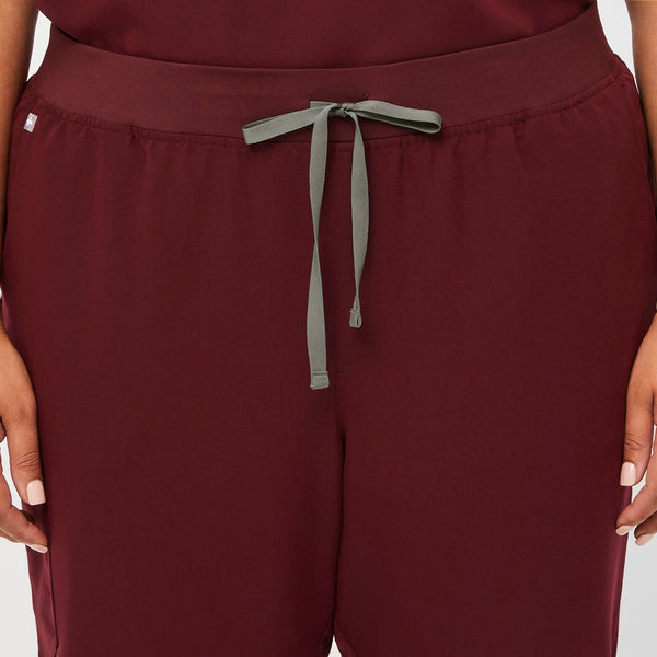 women's Burgundy Zamora™ - Jogger Scrub Pant (3XL - 6XL)