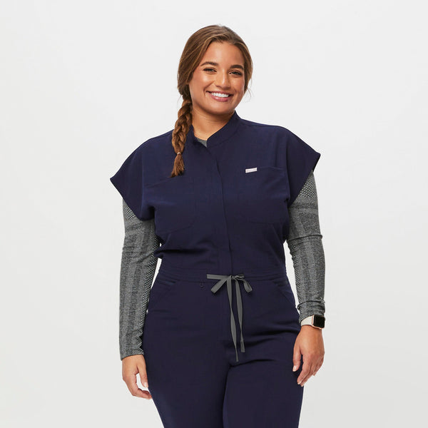 women's Navy Rafaela Cargo - ScrubJumpsuit™