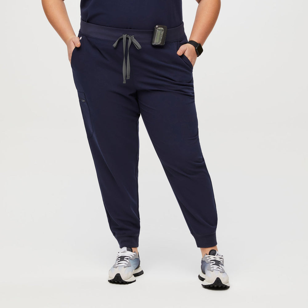 women's Navy Zamora™ - Jogger Scrub Pant (3XL - 6XL)
