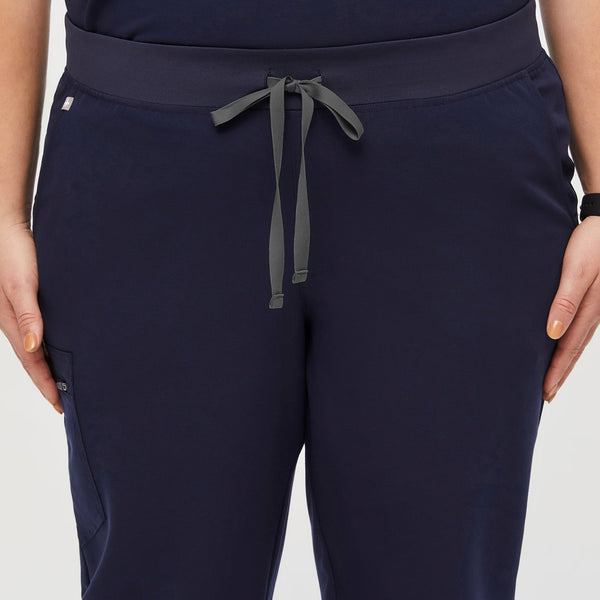 women's Navy Zamora™- Petite Jogger Scrub Pant (3XL - 6XL)
