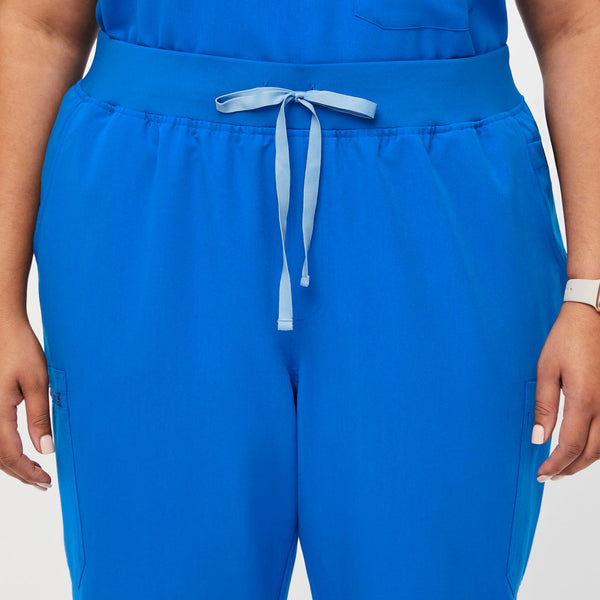women's Royal Blue High Waisted Yola™ - Skinny Scrub Pants 2.0 (3XL - 6XL)