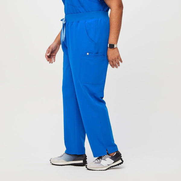 women's Royal Blue High Waisted Yola™ - Skinny Scrub Pants 2.0 (3XL - 6XL)