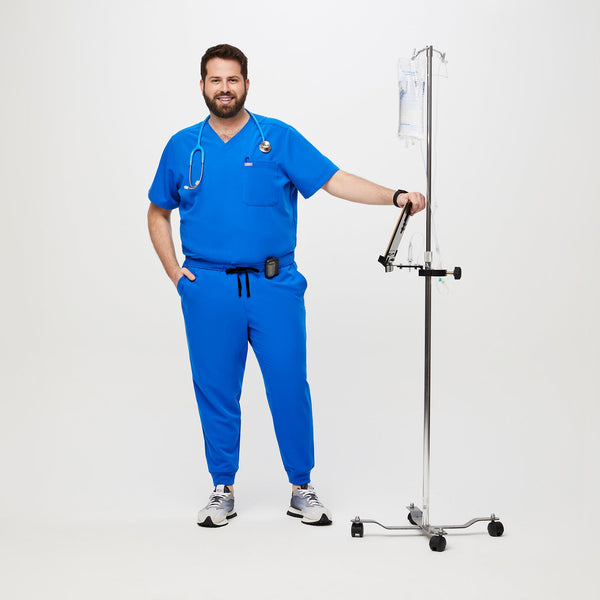 men's Royal Blue Tansen™  Jogger Scrub Pant (3XL - 6XL)