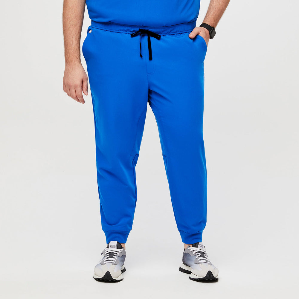 men's Royal Blue Tansen™ - Short Jogger Scrub Pant (3XL - 6XL)