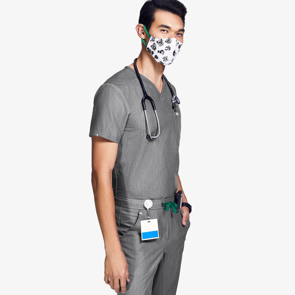 White FIGS | RxArt Panda - FIONx™ Protective Face Mask