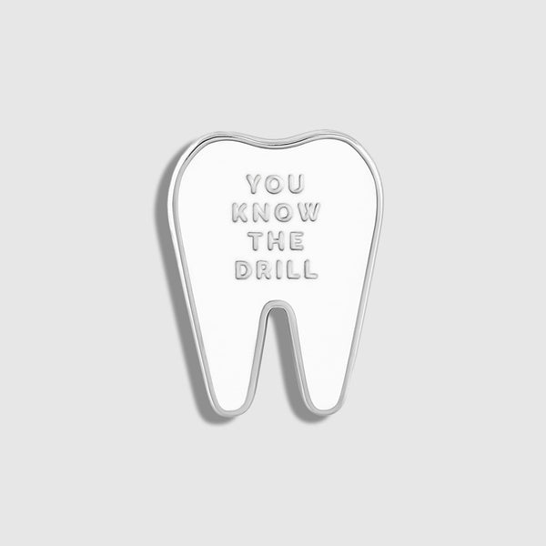 FIGS | V Coterie You Know the Drill - Enamel Pin