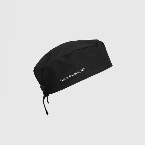 Black Modern - Classic Scrub Cap