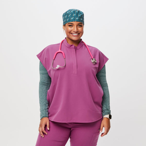 Caribbean Blue Dogtor Modern - Classic Scrub Cap