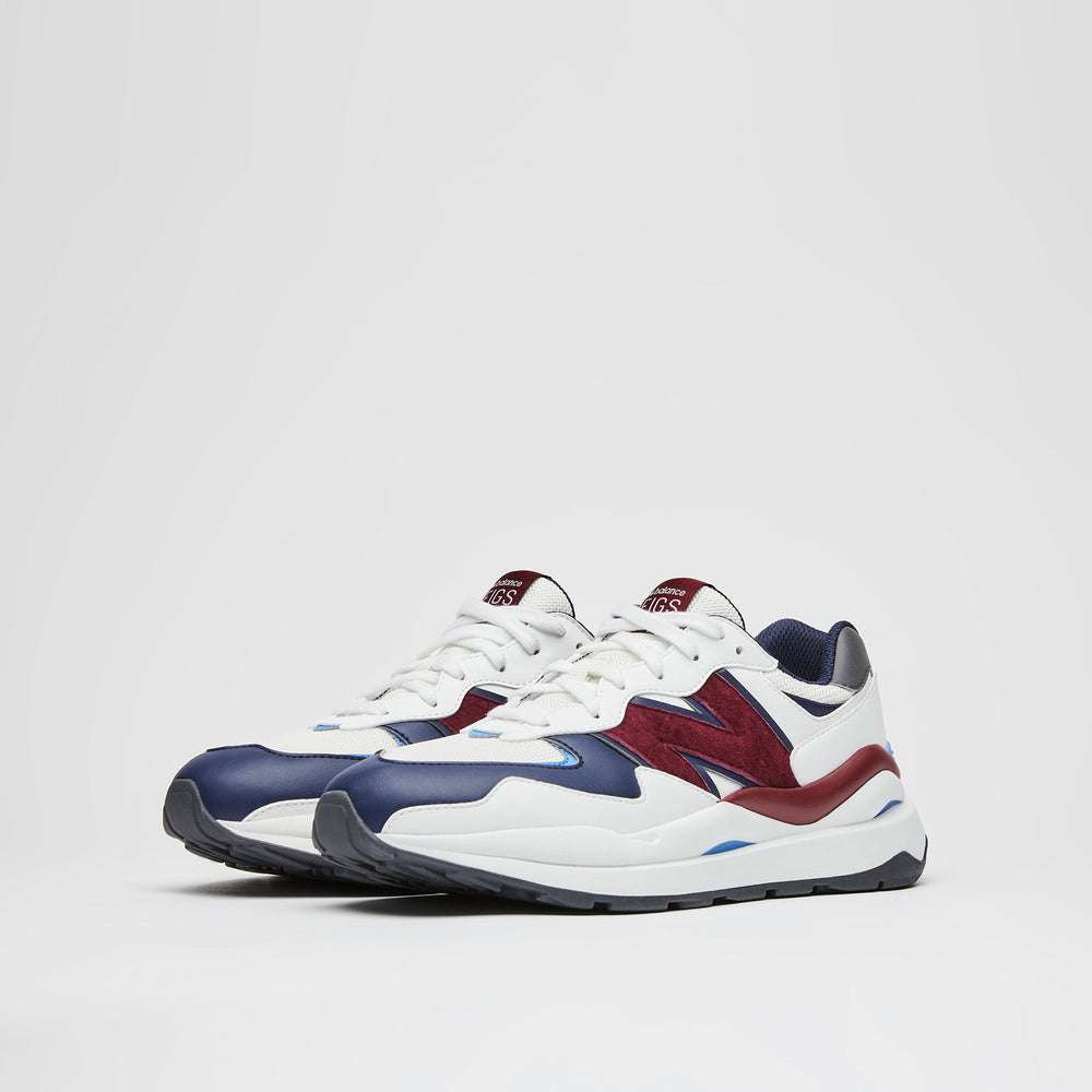 unisex Optic White/Navy FIGS | New Balance 5740
