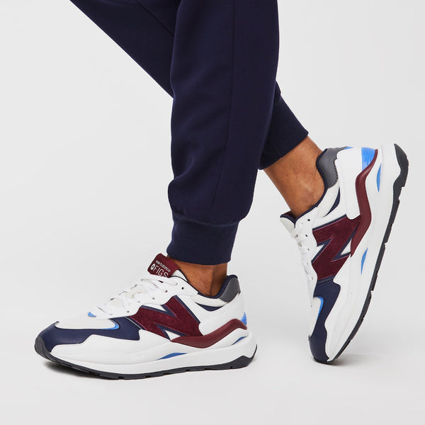 unisex Optic White/Navy FIGS | New Balance 5740