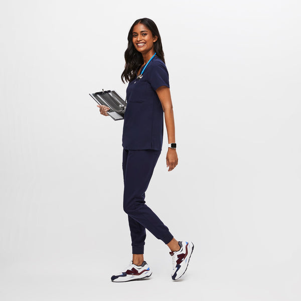 unisex Optic White/Navy FIGS | New Balance 5740