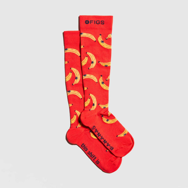 women's Bittersweet Bananas - Compression Socks