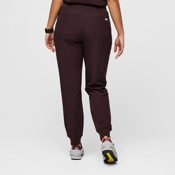 women's Dark Fig Zamora™ High-Rise  FREEx™ - Tall Jogger Scrub Pant 2.0