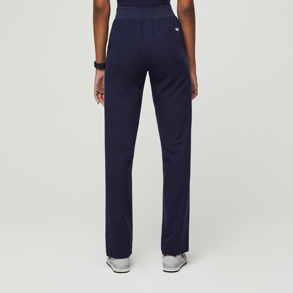 women's Navy Livingston High-Rise - Straight-Leg Scrub Pant™