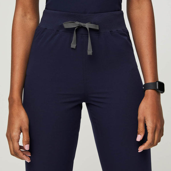 women's Navy Livingston High-Rise - Tall Straight-Leg Scrub Pant™